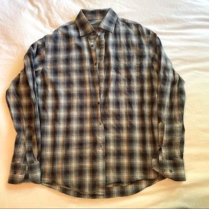 Men’s Plaid Dress Shirt